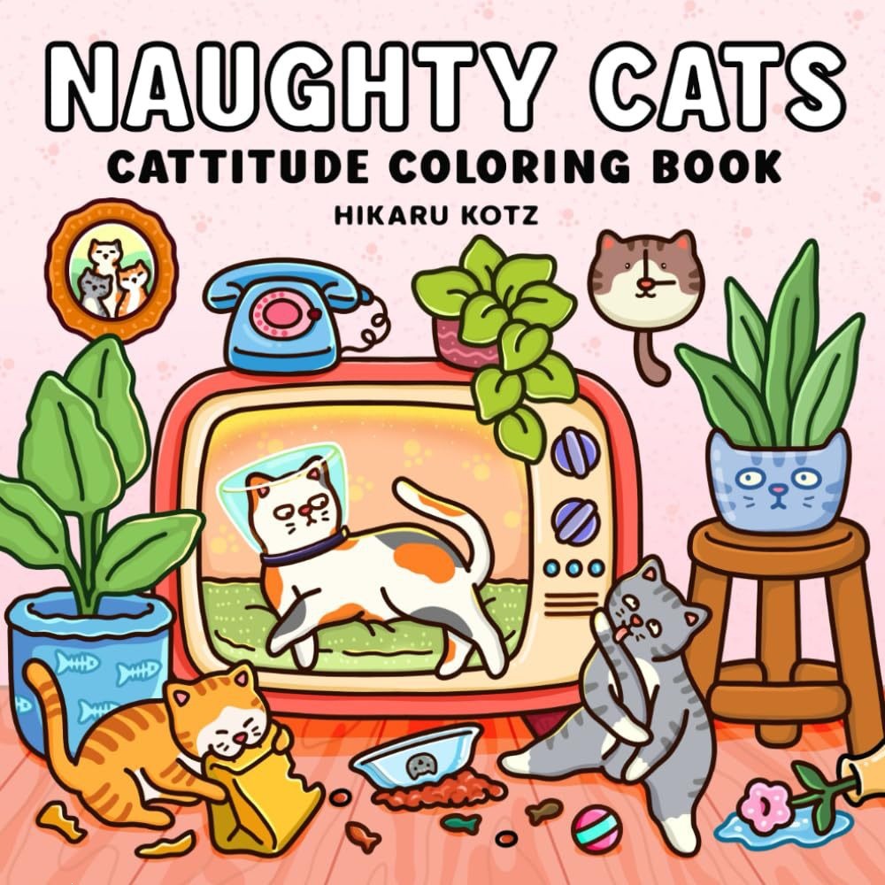 Adult Coloring Book Stress Relief - كتاب تلوين للكبار، علاج فني لتخفيف