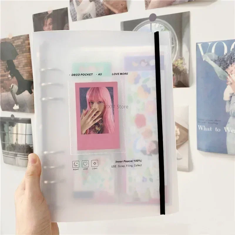 Kpop Photo Card Binder 3 Inch - A5 ألبوم حامل بطاقة الصور للصور