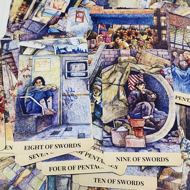 بطاقات تاروت مدينة المتاهة، مج - مراجعة Tarot Deck With Guidebook وسعره