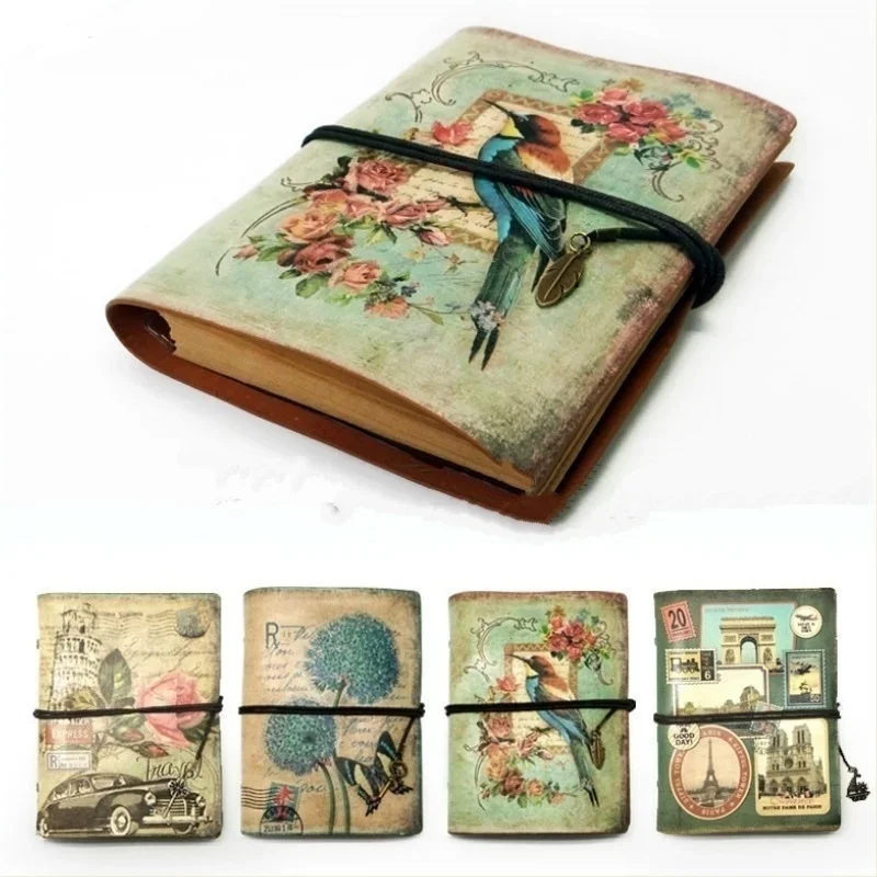 دفتر صغير عتيق مصنوع يدويًا من - مراجعة Vintage Leather Journal Notebook وسعره