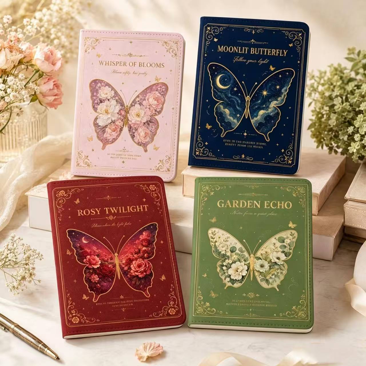 دفتر ملاحظات جلدي بتصميم فراشة - مراجعة Vintage Leather Journal Notebook وسعره
