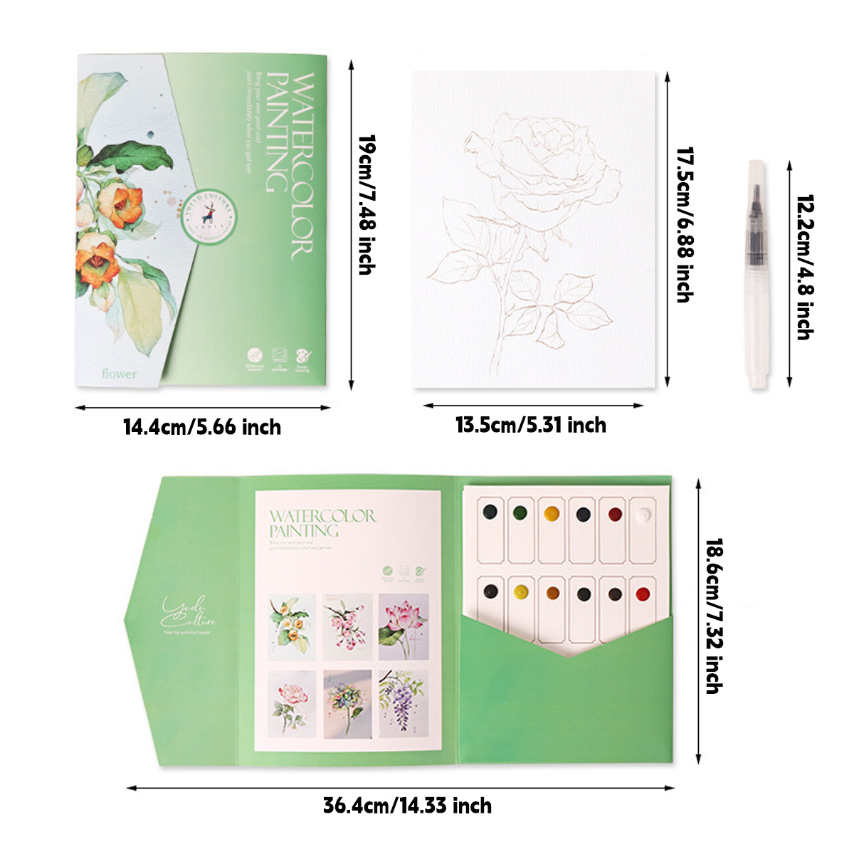 كتاب تلوين Kawaii مع مجموعة مك - مراجعة Stationery Books وسعره