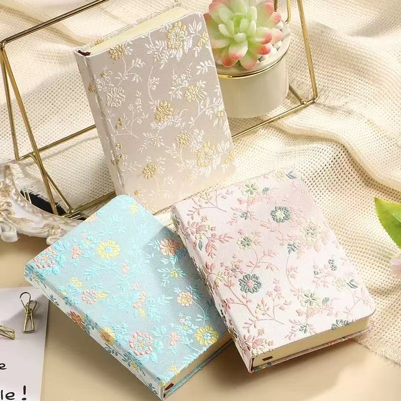 دفتر ملاحظات صيني A6 بنقوش زهر - مراجعة Vintage Leather Journal Notebook وسعره