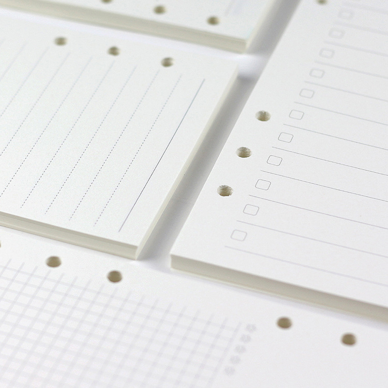دفتر ملاحظات A5 A6A7 بـ 45 ورق - مراجعة A5 Spiral Dotted Grid Notebook وسعره