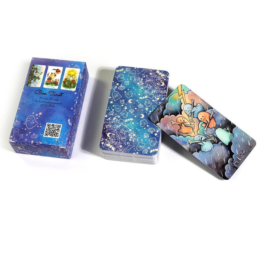 بطاقة قراءة Boo Tarot Deck Gho - مراجعة Tarot Deck With Guidebook وسعره